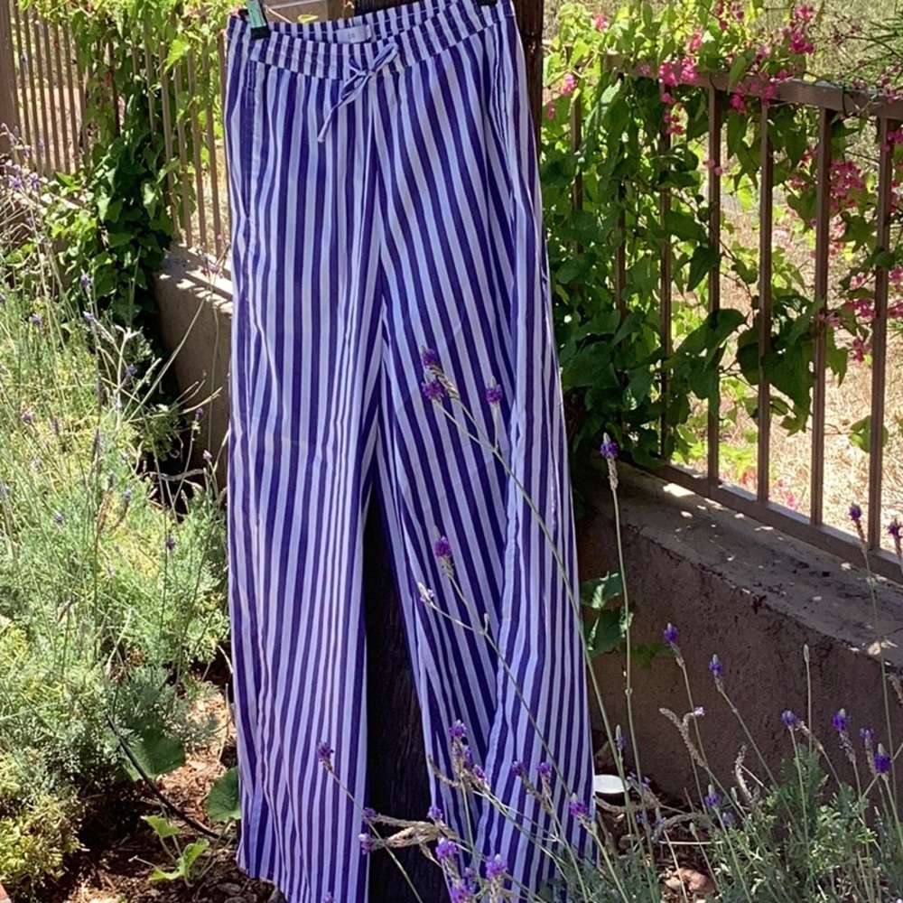 Onia Striped Pool Coverup Pant